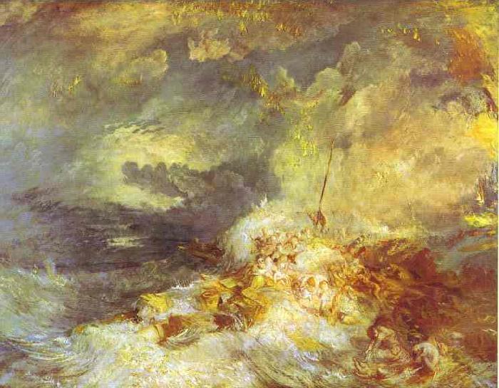 Fire at Sea, J.M.W. Turner